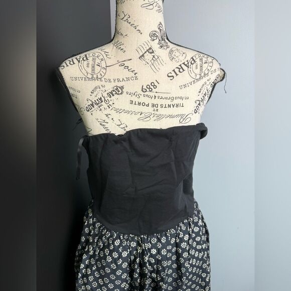 J.Crew Strapless mixy dress in block print NWT Size L - Picture 9 of 10